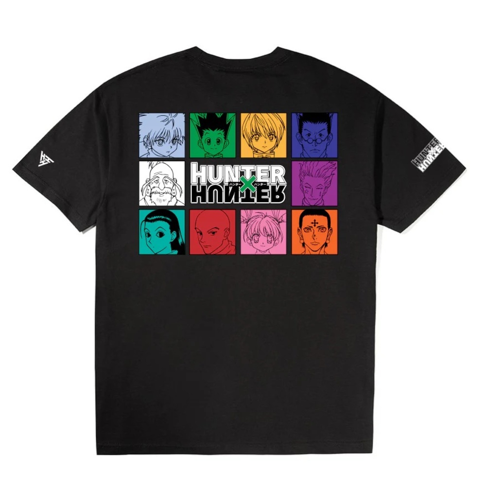 Hypland HXH color character shirt black